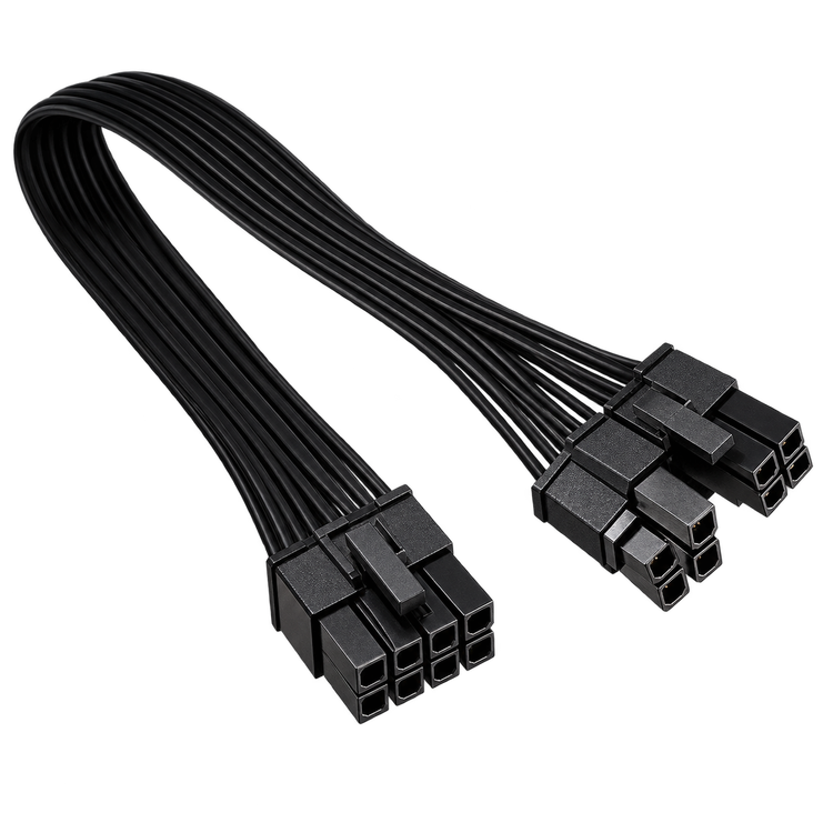 کابل خروجی برق CPU پاور GREEN به مادربرد 8 پین به EPS 4+4 پین