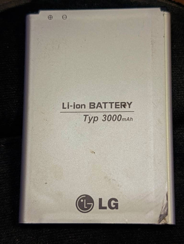 باتری اصلی LG مدل BL-53YH ظرفیت 3000mAh مخصوص LG G3 – در حد نو