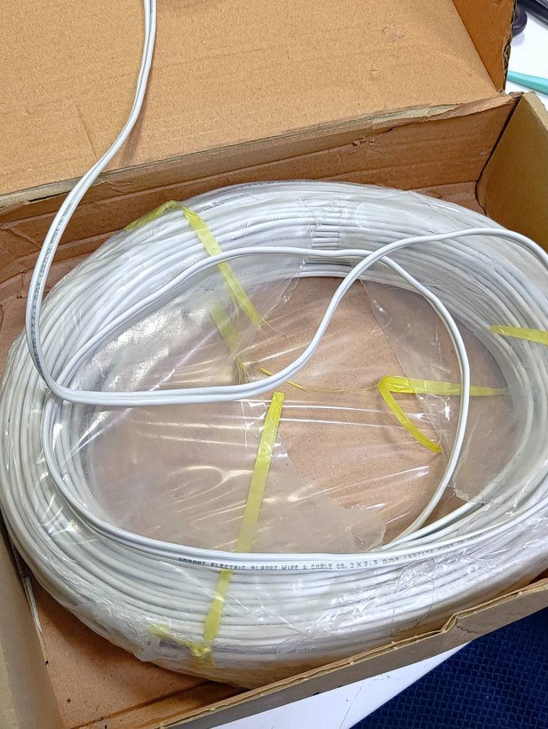 سیم نایلونی افشان پرتو الکتریک 2×2.5 دو رشته