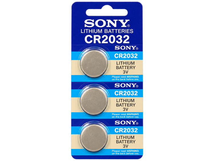 باتری سکهای لیتیومی Sony CR2032 ژاپنی 3 ولت