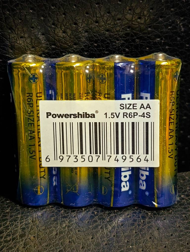 باتری قلمی Powershiba مدل R6P / UM3 ظرفیت 1.5 ولت Heavy Duty