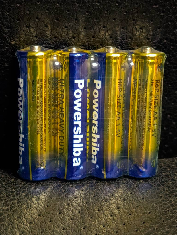 باتری قلمی Powershiba مدل R6P / UM3 ظرفیت 1.5 ولت Heavy Duty