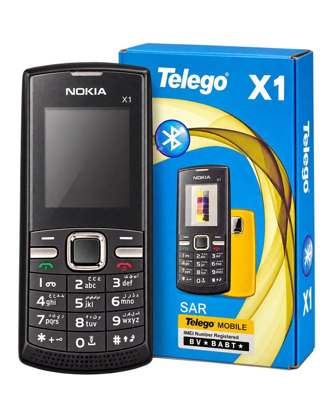 گوشی ساده Telego X1 طرح Nokia X1 دو سیمکارت