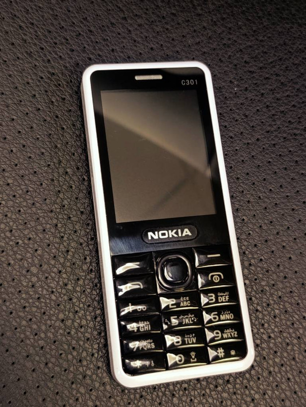 گوشی ساده Gresso C301 طرح Nokia C301 دو سیمکارت