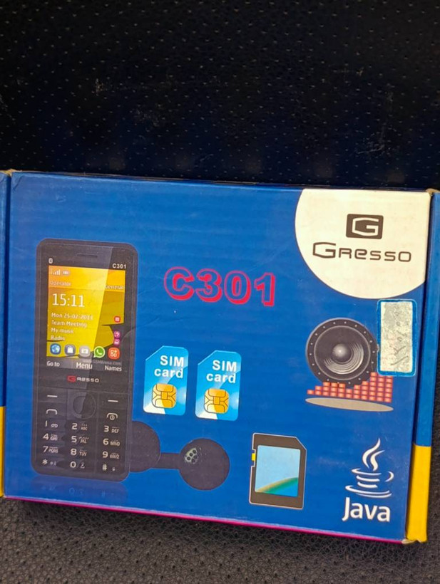 گوشی ساده Gresso C301 طرح Nokia C301 دو سیمکارت