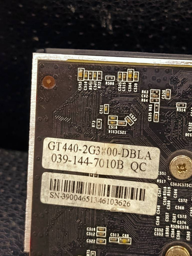 کارت گرافیک NVIDIA GeForce GT 440 2GB DDR3 در حد نو