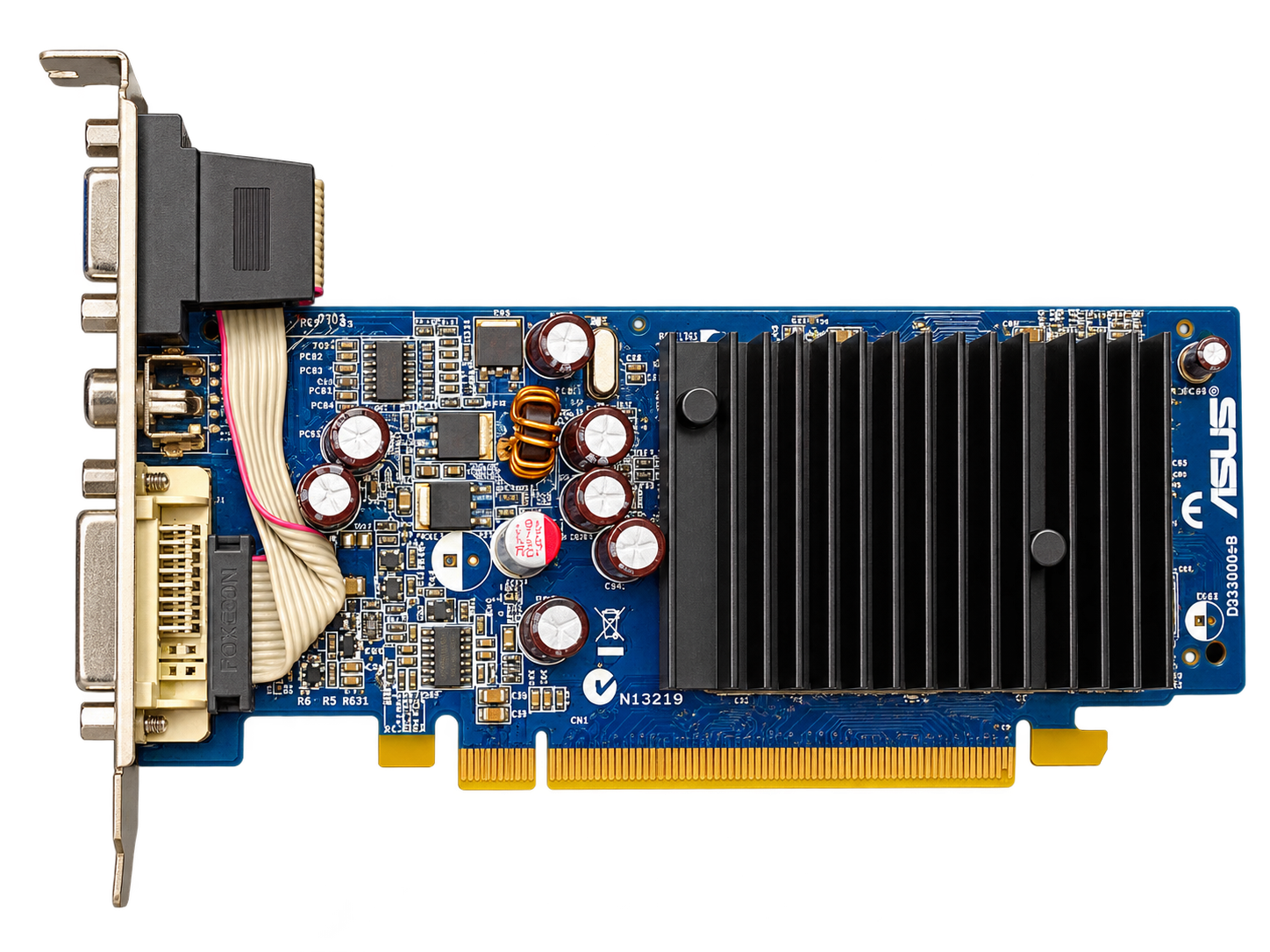 کارت گرافیک ایسوس ASUS EN6200LE GeForce 6200 LE 64MB DDR - استوک