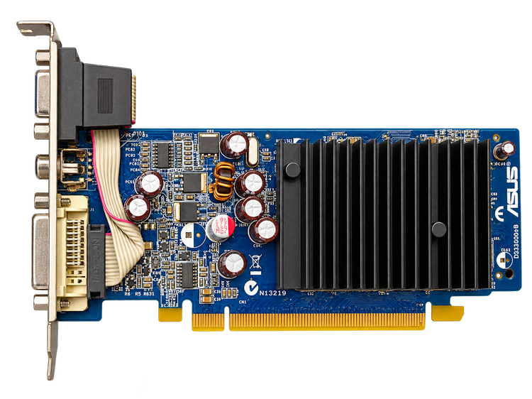 کارت گرافیک ایسوس ASUS EN6200LE GeForce 6200 LE 64MB DDR - استوک