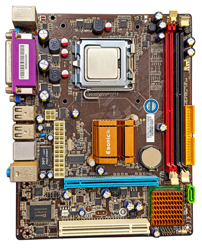 باندل مادربرد Esonic G31 + پردازنده Intel Pentium E5700 استوک