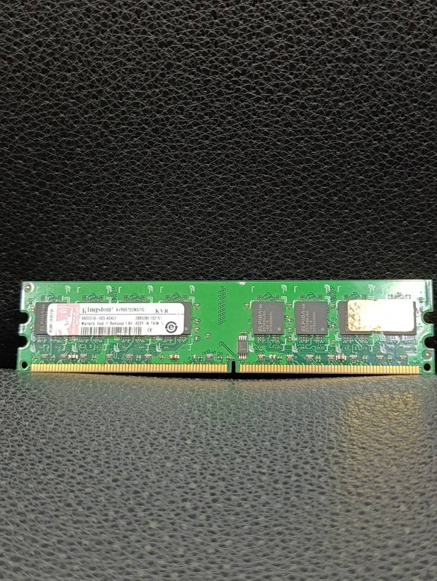 رم دسکتاپ Kingston ValueRAM DDR2 ظرفیت 1GB باس 667 مدل KVR667D2N5/1G