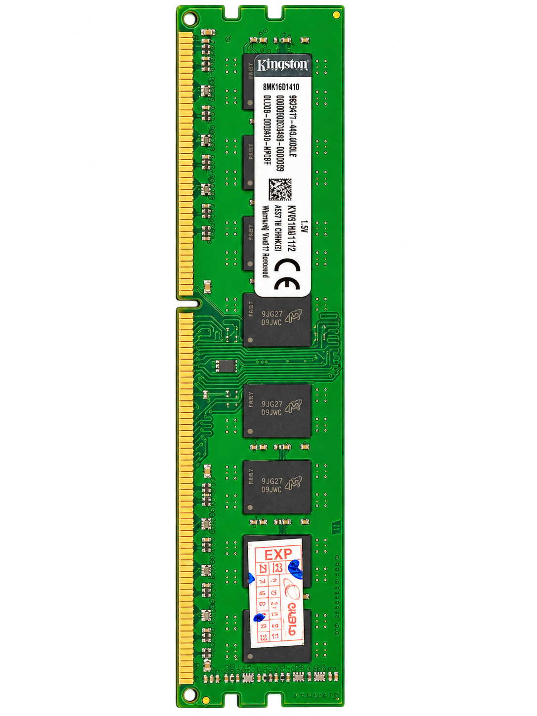 رم دسکتاپ Kingston ValueRAM DDR3 ظرفیت 2GB باس 1600 مدل KVR16N11/2 استوک