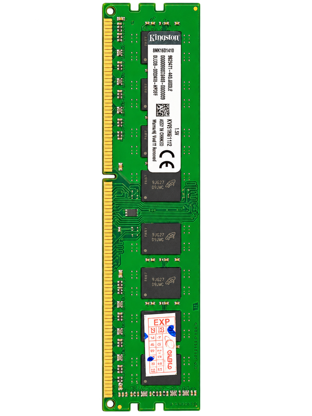 رم دسکتاپ Kingston ValueRAM DDR3 ظرفیت 2GB باس 1600 مدل KVR16N11/2 استوک
