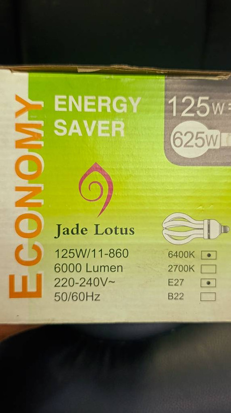 لامپ کممصرف Jade Lotus مدل 11-860 توان 125 وات مهتابی پایه E27