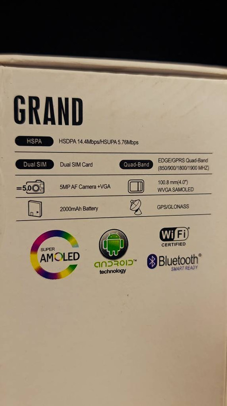 گوشی لمسی GRAND طرح Samsung Galaxy S III Mini دو سیمکارت
