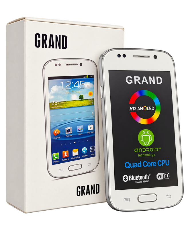 گوشی لمسی GRAND طرح Samsung Galaxy S III Mini دو سیمکارت