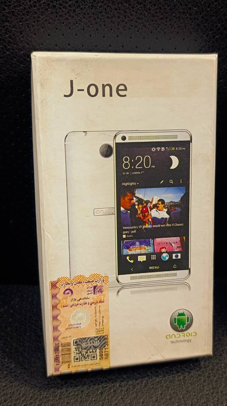 گوشی لمسی J-One طرح HTC One اندرویدی با دوربین 3 مگاپیکسل