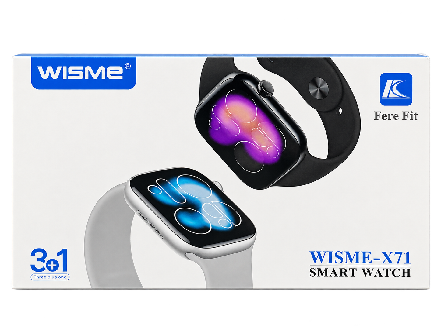 ساعت هوشمند WISME مدل X71 پکیج 3+1 با مکالمه بلوتوثی و پایش فعالیت