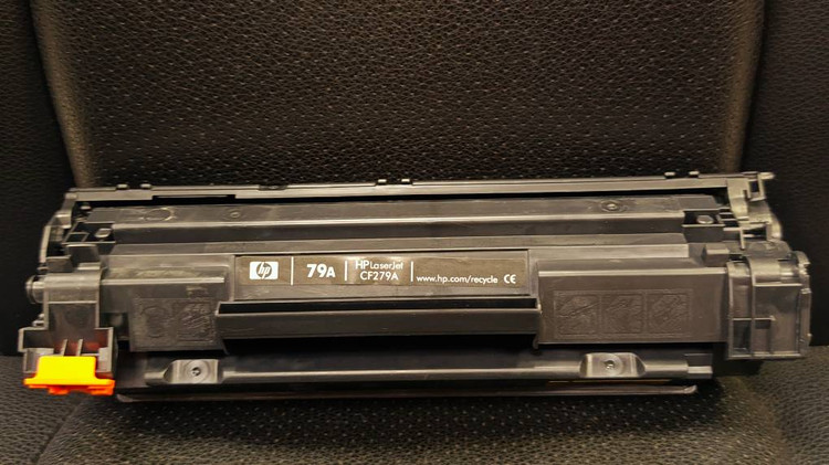 کارتریج خالی و استفادهشده HP 79A مدل CF279A مناسب شارژ مجدد یا استفاده از قطعات