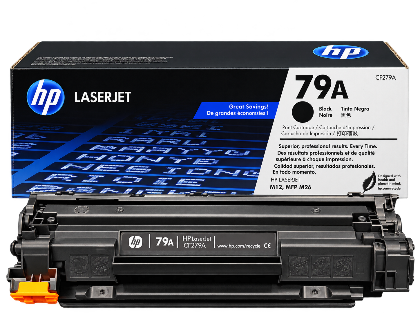 کارتریج خالی و استفاده‌شده HP 79A مدل CF279A مناسب شارژ مجدد یا استفاده از قطعات